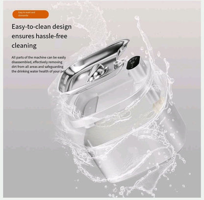 Smart Wireless Cat Water Fountain with Motion Sensor – 3.5L Stainless Steel Pet Drinking Fountain | Petluro