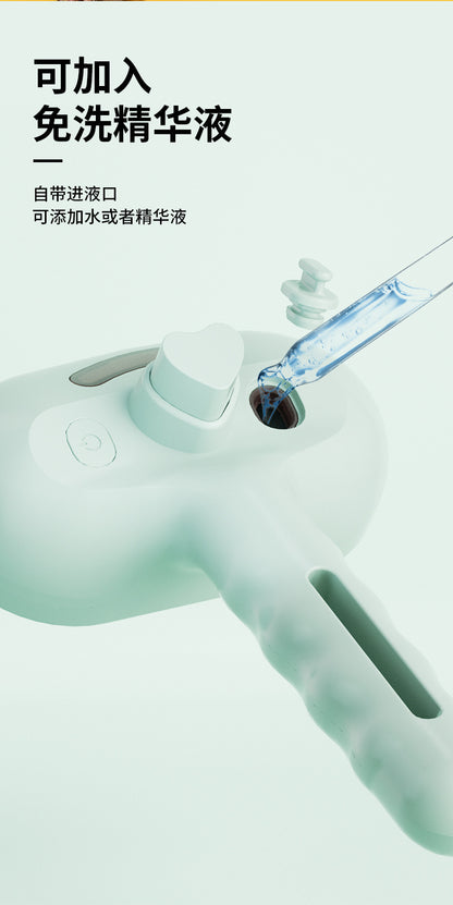 Steam Pet Grooming Brush – Self Cleaning Deshedding Brush for Cats & Dogs | Petluro