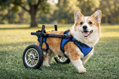 Adjustable Dog Wheelchair – Pet Mobility Cart for Disabled Dogs & Cats | Petluro